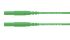 Cable de prueba Schutzinger de color Verde, Macho, 1kV, 16A, 2m