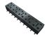 Samtec HLE Series Straight Surface Mount PCB Socket Strip, 6-Contact, 2-Row, 2.54mm Pitch, SMT Termination