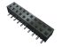 Samtec SMM Series Right Angle Surface Mount PCB Socket, 10-Contact, 2-Row, 2mm Pitch, Solder Termination
