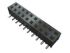 Samtec SMM Series Straight Surface Mount PCB Socket, 40-Contact, 2-Row, 2mm Pitch, Solder Termination