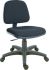 Krzesło biurowe Krzesło do pisania na maszynie Czarny regulowany Tak kołowy Tak wysokość siedzenia 47 → 59cm RS