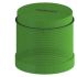 Zöld Xenon Irányjelző, Zöld burkolat, alsó rész Ø: 70mm, 230 V AC