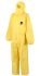 Alpha Solway Yellow Disposable Coverall, M