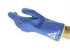 Ansell ActivArmr Blue Work Gloves, Size 9, Large, PVC Coated