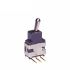 NKK Switches Toggle Switch, Through Hole Mount, On-(On), SPDT, PC Terminal Terminal, 28V ac/dc