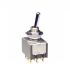 NKK Switches Toggle Switch, Panel Mount, On-On, 3PDT, Solder Terminal, 28V ac/dc