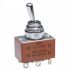 NKK Switches Toggle Switch, Panel Mount, On-Off-On, DPDT, Solder Terminal, 125V ac