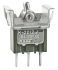 NKK Switches Toggle Switch, Panel Mount, On-(On), SPDT, Through Hole Terminal, 125V ac