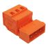 Wago 5.08mm Pitch 3 Way Pluggable Terminal Block, Header, Snap-In, Spring Cage Termination