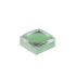 NKK Switches Green/Clear Push Button Cap for Use with UB2 Series Illuminated Pushbuttons, 15 x 15 x 6.1mm