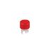 NKK Switches Red Push Button Cap for Use with HB Series Pushbuttons, 7.4 (Dia.) x 9.3mm