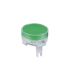 NKK Switches Green/Clear Push Button Cap for Use with LB Series Pushbuttons, 19 (Dia.) x 10mm
