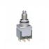 NKK Switches Push Button Switch, On-On, Panel Mount, 6.5mm Cutout, DPDT
