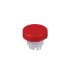 Push Button Cap, for use with YB Series Pushbuttons, Round Solid Cap