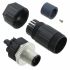 Amphenol Industrial Circular Connector, 5 Contacts, Cable Mount, M12 Connector, Plug, Male, IP67, M Series