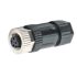 Amphenol Industrial Circular Connector, 8 Contacts, Cable Mount, M12 Connector, Socket, Female, IP67, M Series