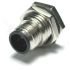 Amphenol Industrial Circular Connector, 4 Contacts, Panel Mount, M12 Connector, Plug, Male, IP68, IP69K, M Series