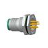 Amphenol Industrial Circular Connector, 6 Contacts, Panel Mount, M12 Connector, Plug, Male, IP68, IP69K, M Series