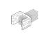 Amphenol Communications Solutions, Metral 2.0mm Pitch Backplane Connector, Straight, 4 Row, 24 Way, 70232