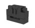 Amphenol ICC 26-Way IDC Connector Socket for Cable Mount, 2-Row