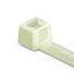 HellermannTyton Cable Tie, 100mm x 2.5 mm, Natural Nylon, Pk-100