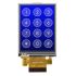 Displaytech TFT LCD kijelző 2.8in Átadó TFT, 240 x 320pixelek, LED háttérvilágítás, MCU, RGB / érintőképernyő Rezisztív