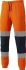 Dickies Warnschutz-Arbeitshose Polyester Orange, Größe 33Zoll x 30Zoll
