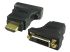 RS PRO AV Adapter, Male HDMI to Female DVI-D
