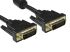 Sestava kabelů pro digitální video a monitory 1m Samec DVI-D na Samec DVI-D barva Černá