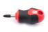 RS PRO Pozidriv Stubby Screwdriver, PZ2 Tip, 25 mm Blade, 85 mm Overall