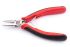 RS PRO Long Nose Pliers, 130 mm Overall, Straight Tip, 25mm Jaw