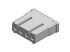 JAE HB03 Steckverbindergehäuse Buchse 2.4mm, 4-polig / 1-reihig gerade, Kabelmontage für Kontakt HB03S12K6A1, Kontakt