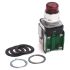 Allen Bradley 800T Series Red Illuminated Yes Push Button Head, Momentary Actuation, 30mm Cutout