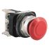Allen Bradley 800T Series Red Round No Push Button Head, Push Pull Actuation, 30mm Cutout