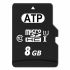 ATP 8 GB Industrial MicroSDHC Micro SD Card, Class 10, UHS-1 U1