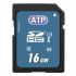 ATP SD-kártya Igen SDHC 16 GB SLC S700Sc -25 → +85°C