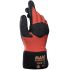 Mapa Titan Red Nitrile Work Gloves, Size 7, Small, Nitrile Coating
