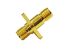 Conector coaxial Hirose HRM-513(09), Hembra, Impedancia 50Ω, 12.4GHz +125°C -55°C, Oro