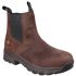 Timberland Workstead Brown Steel Toe Capped Mens Safety Boots, UK 6, EU 39