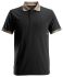 Snickers Black Polyester Short Sleeve T-Shirt, UK- S