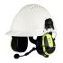 3M WS Alert XPI 30dB Elektronisk høreværn med  til montering på hjelm, Sort
