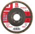 RS PRO Zirconium Dioxide Flap Disc, 115mm, P40 Grit