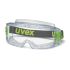 Uvex Ultravision Schutzbrille, Azetatglas, Klar mit UV Schutz, belüftet, Rahmen aus PVC