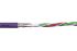 Igus chainflex CFBUS.PUR Data Cable, 2 Cores, 0.25 mm², Screened, 25m, Purple PUR Sheath, 24 AWG