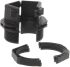 RS PRO Black Nylon Cable Gland Kit, M40 Thread, IP66
