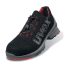 Uvex Uvex 1 Men, Women Black/Red Toe Capped Safety Trainers, EU 45