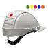 3M Peltor Uvicator G2000 White Safety Helmet, Adjustable, Ventilated