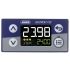 Jumo diraTRON Panel Mount PID Temperature Controller, 48 x 24mm 2 Input, 2 Output 1 Relay, 1 Logic, 20 → 30 V