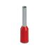 Phoenix Contact, AI 1 - 8 RD Insulated Ferrule, 8mm Pin Length, 1.5mm Pin Diameter, Red