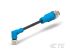 TE Connectivity Right Angle Female 4 way M8 to Straight Male 4 way M12 Sensor Actuator Cable, 500mm